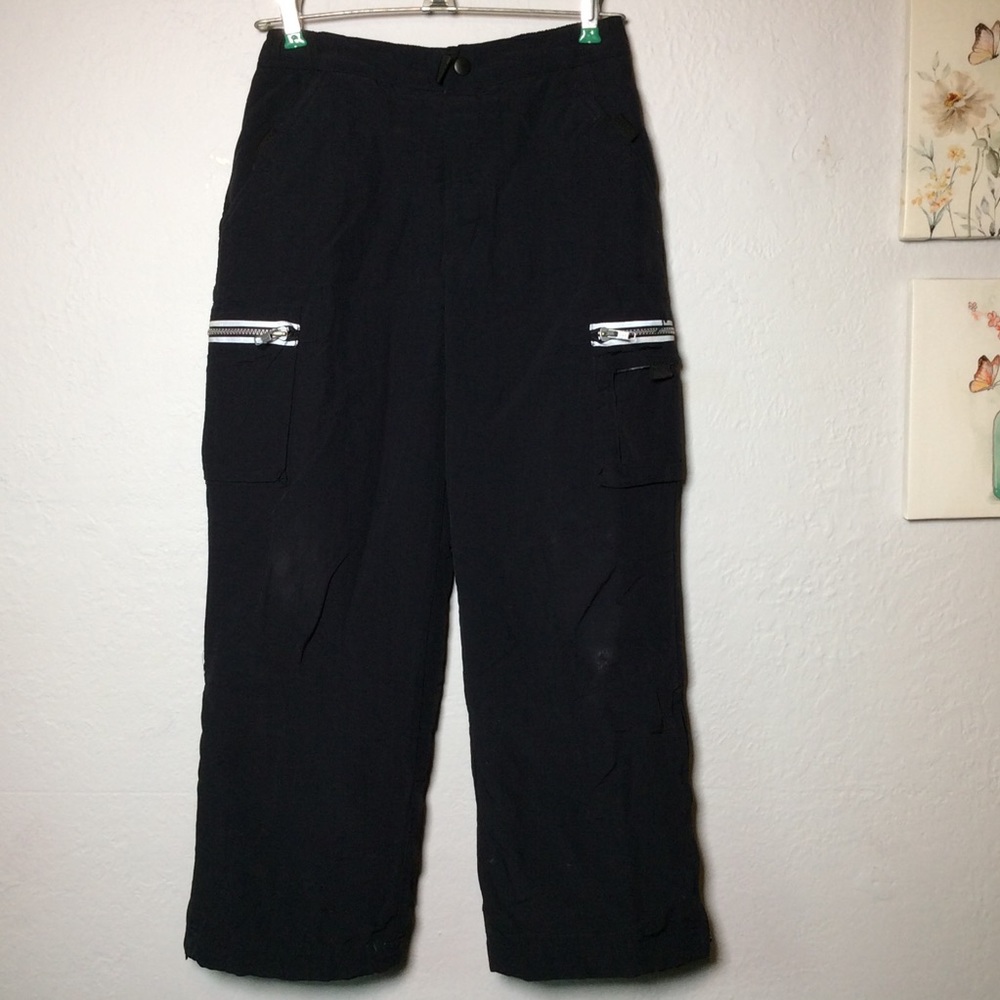 Gap Boys Black Lined Snow Pants VTG, Sz Large